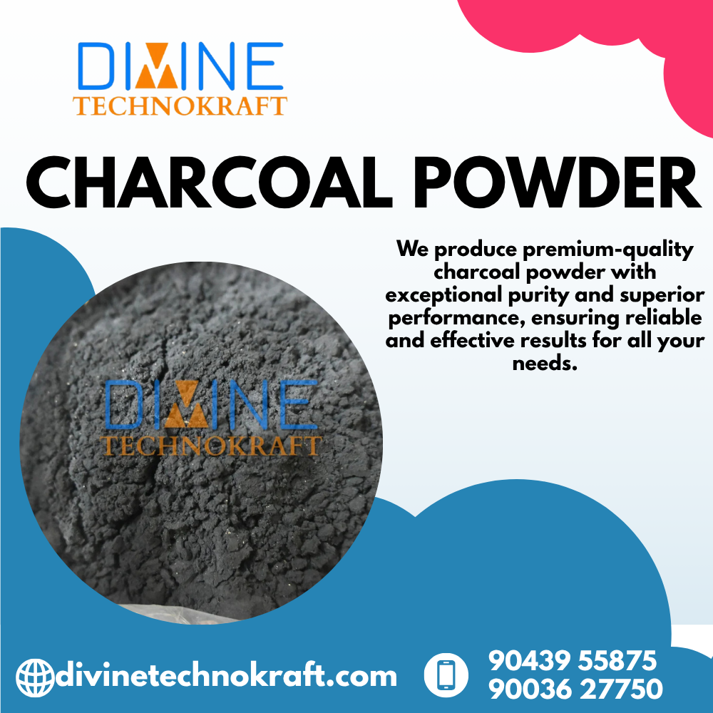 Charcoal Powder Manufacturer – Divine Technokraft