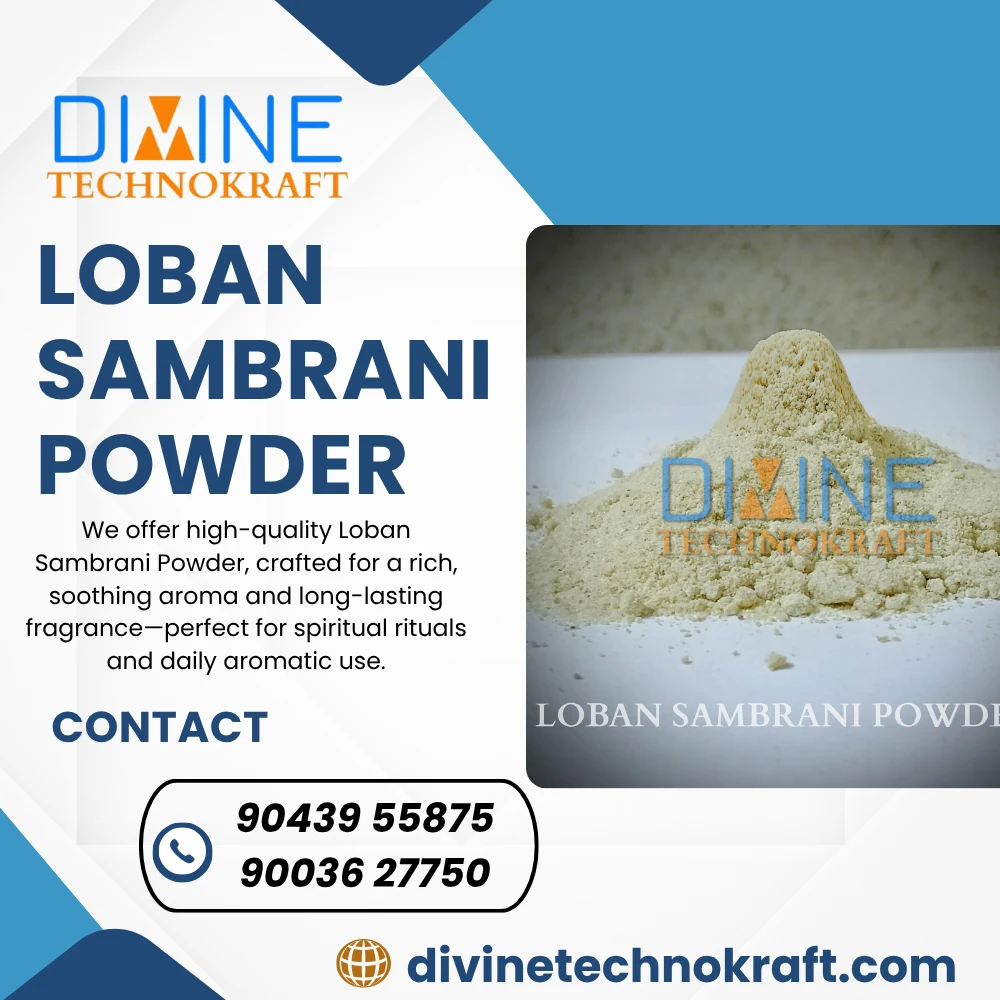 Loban Sambrani Powder Manufacturer – Divine technokraft